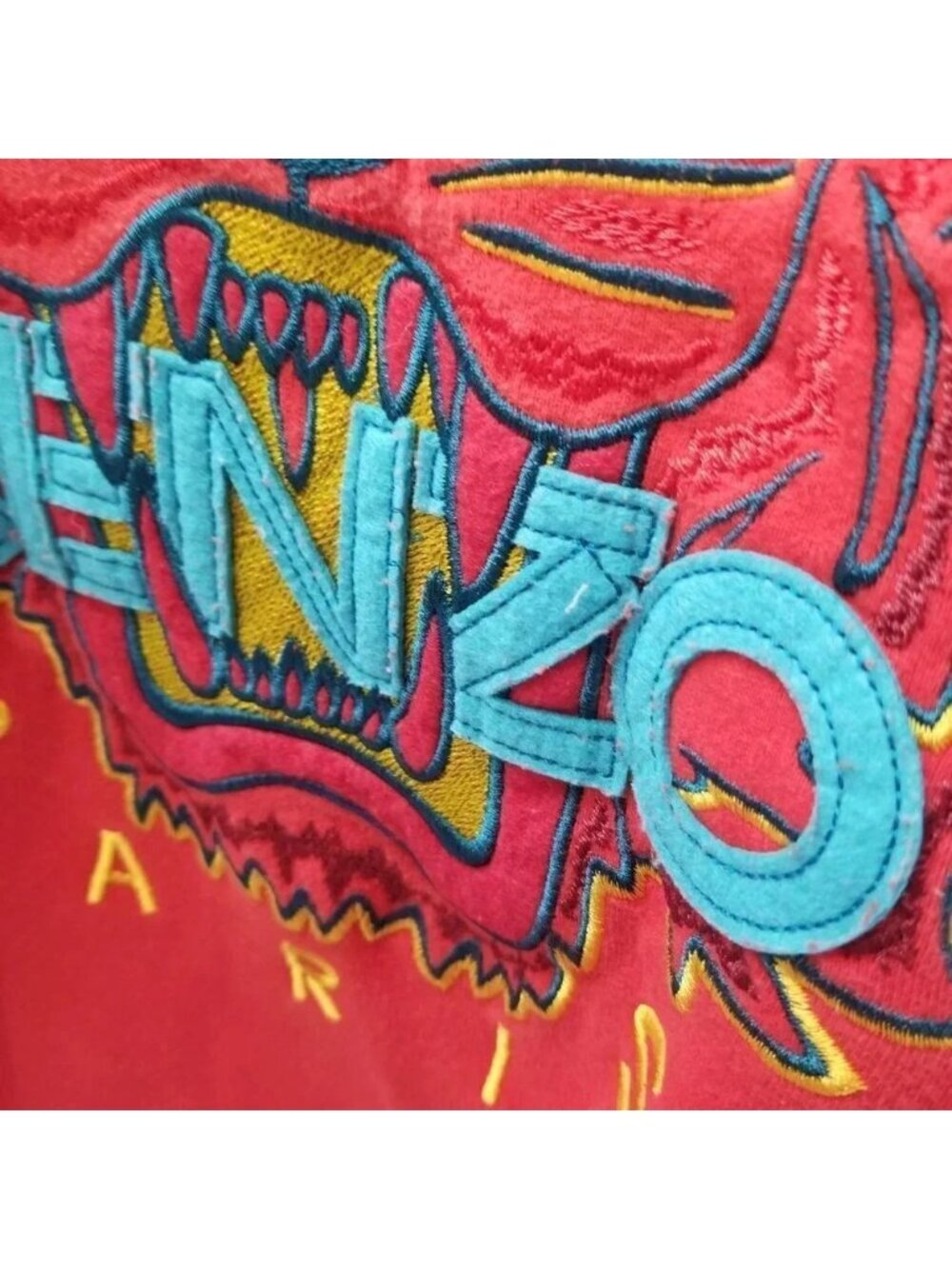 Kenzo Red Tiger Crew Neck - Picture 5 of 11